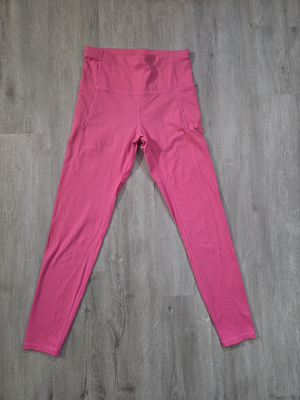High-Waist Hot Pink Active Leggings